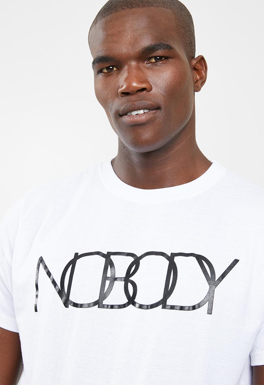 STYLE REPUBLIC - Nobody tee - white