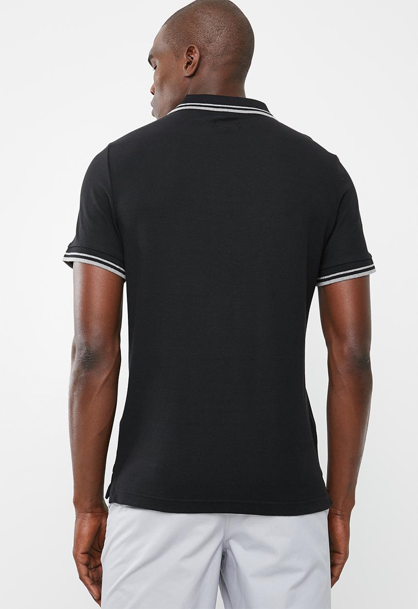 STYLE REPUBLIC - Tipped golfer - black