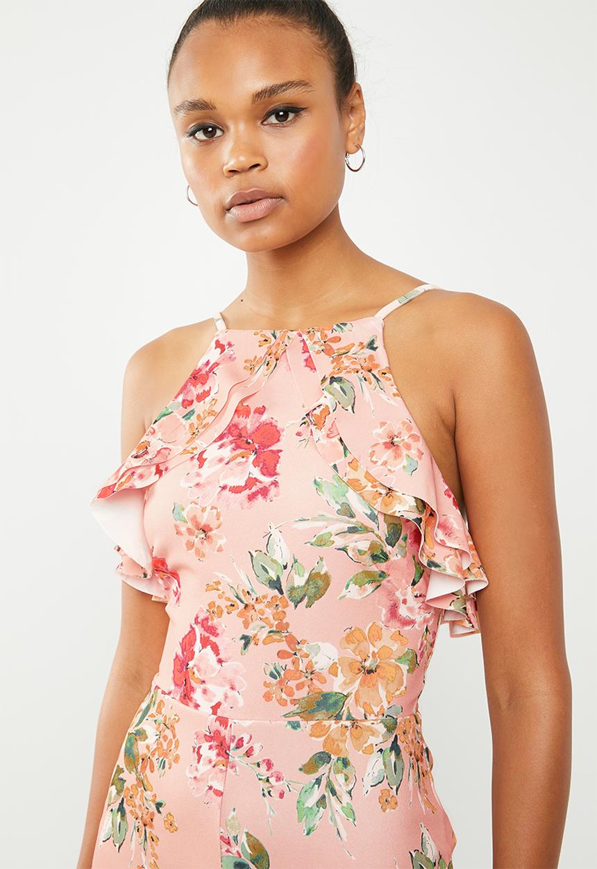 New Look - Sarah bloom playsuit - pink