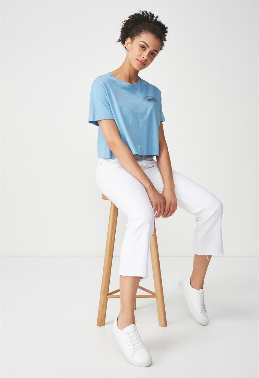 Cotton On - Tbar arizona graphic tee - blue