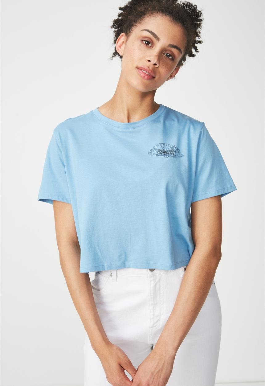 Cotton On - Tbar arizona graphic tee - blue