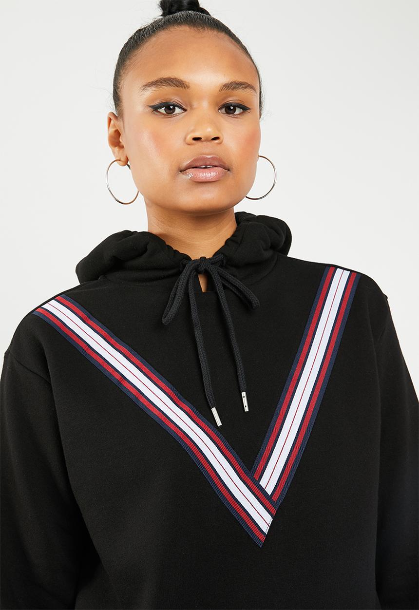 Vero Moda - Smilla hoodie long sleeve sweat - black