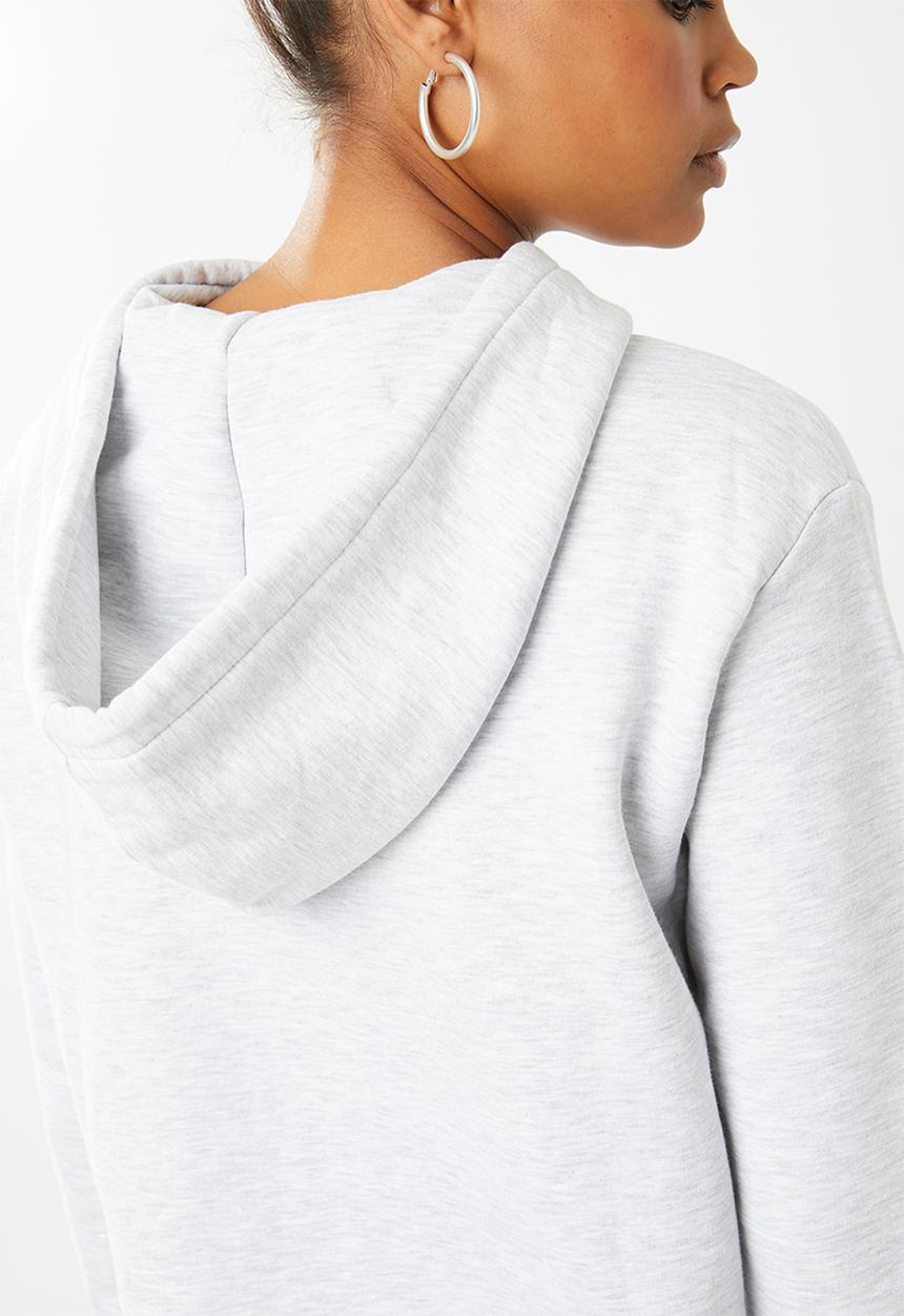 Vero Moda - Smilla hoodie long sleeve sweat - grey