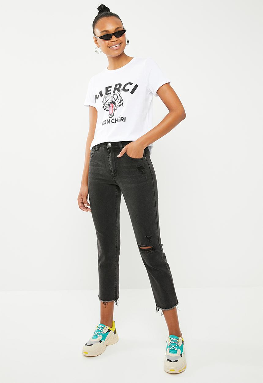 Vero Moda - Wild merci t-shirt - white