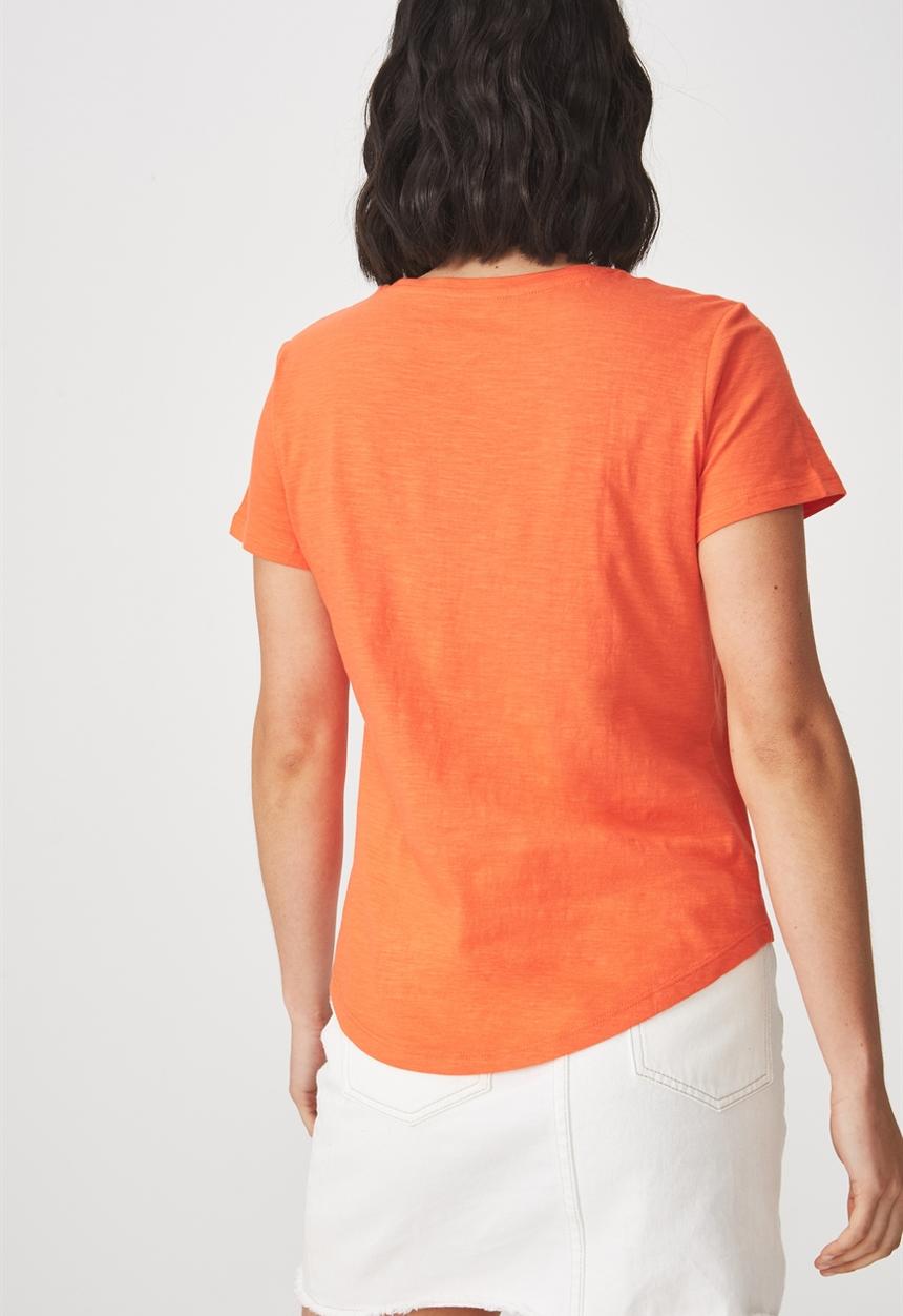 Cotton On - The crew t-shirt - red