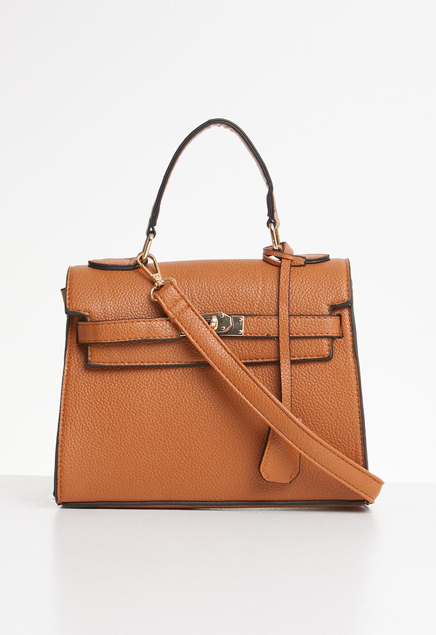 Superbalist - Zandy faux leather sling bag - tan