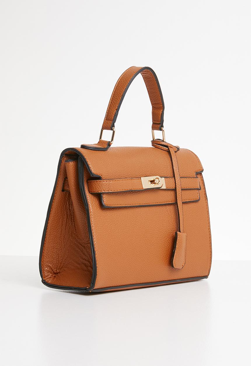 Superbalist - Zandy faux leather sling bag - tan
