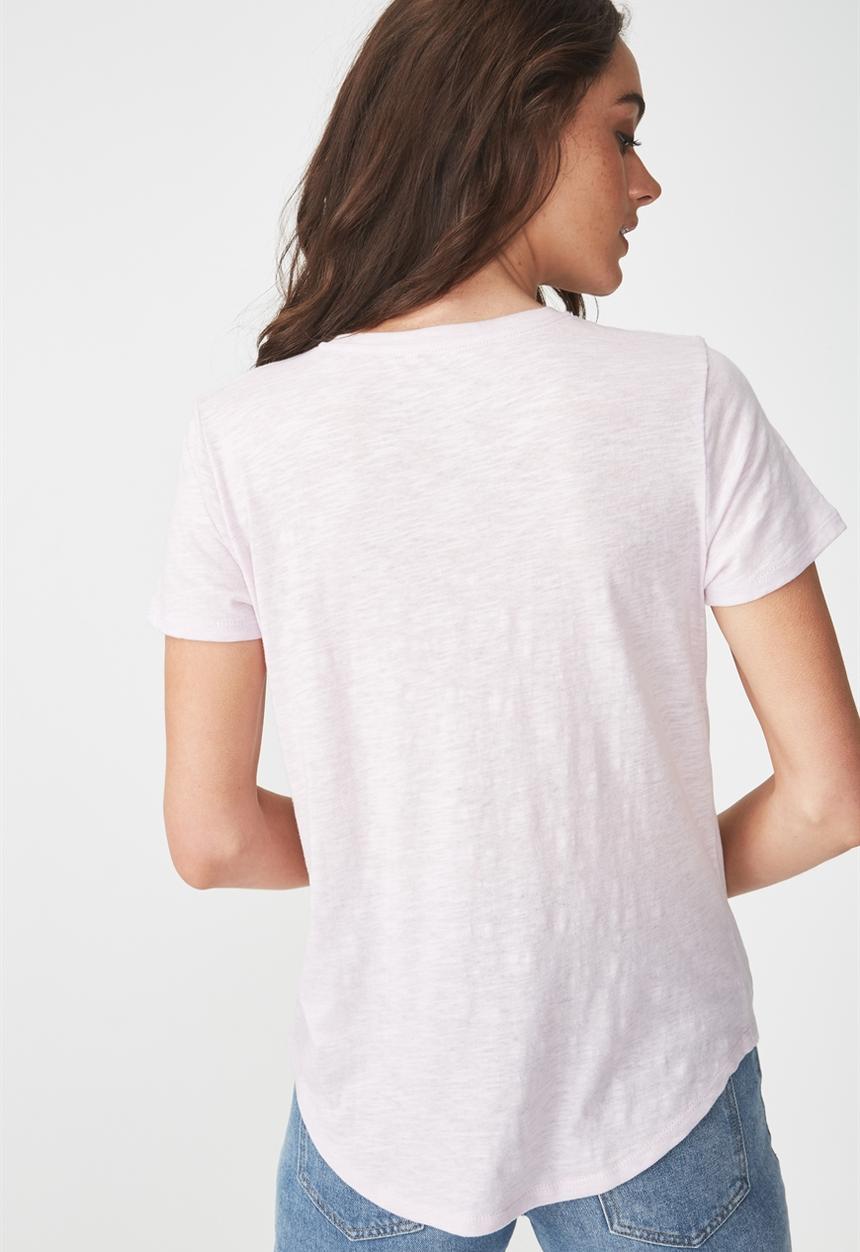 Cotton On - The crew t-shirt - lavender/purple