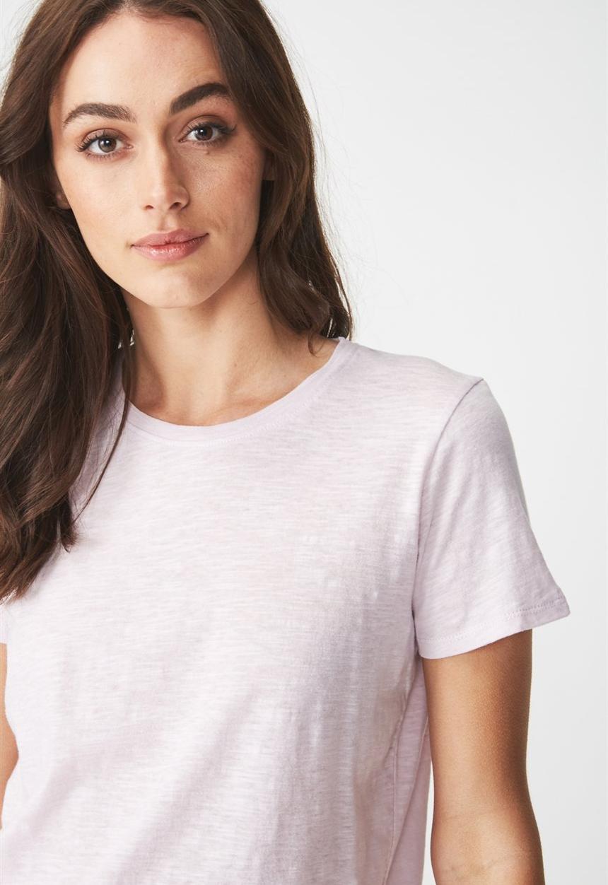 Cotton On - The crew t-shirt - lavender/purple