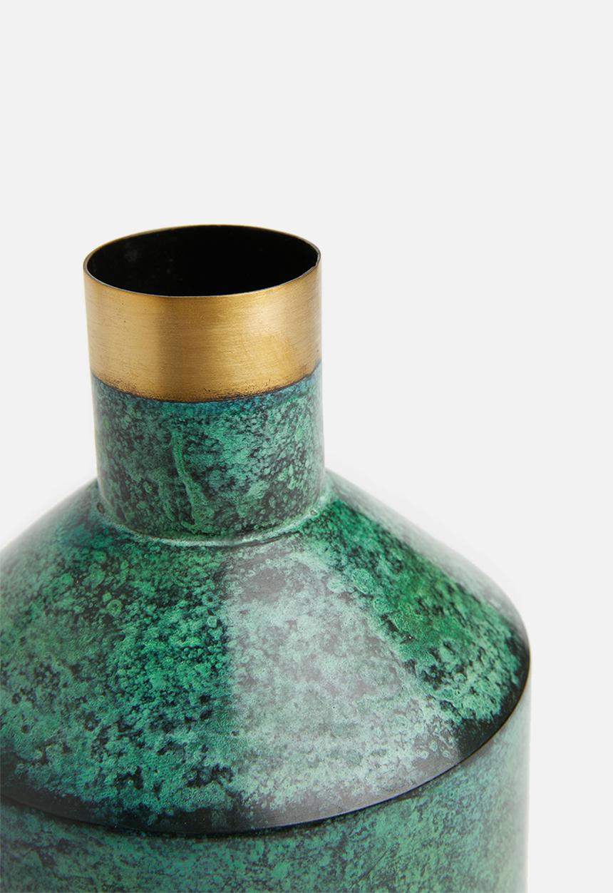 Sixth Floor - Patina vase - green 