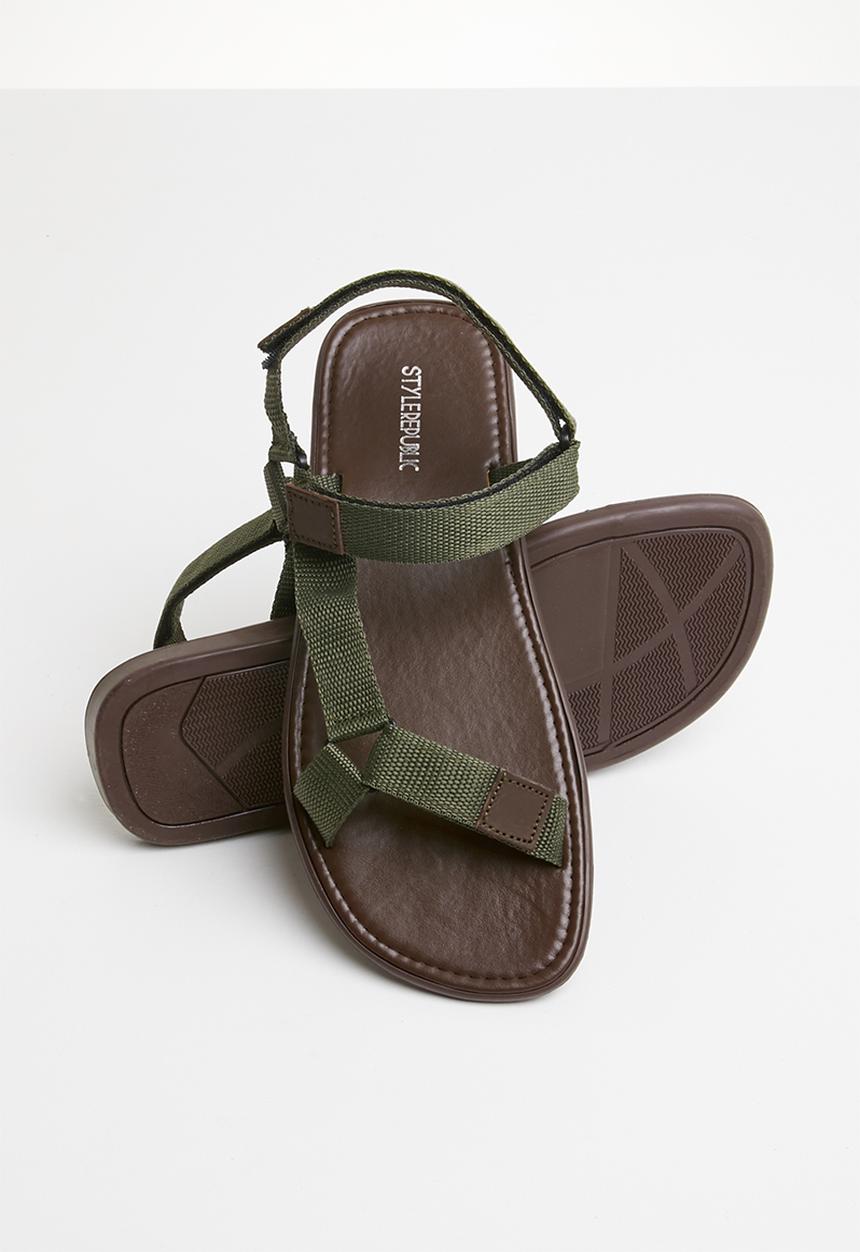 STYLE REPUBLIC - Adventure sandals - green