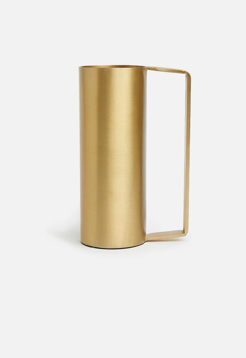 Sixth Floor - Hana vase - gold