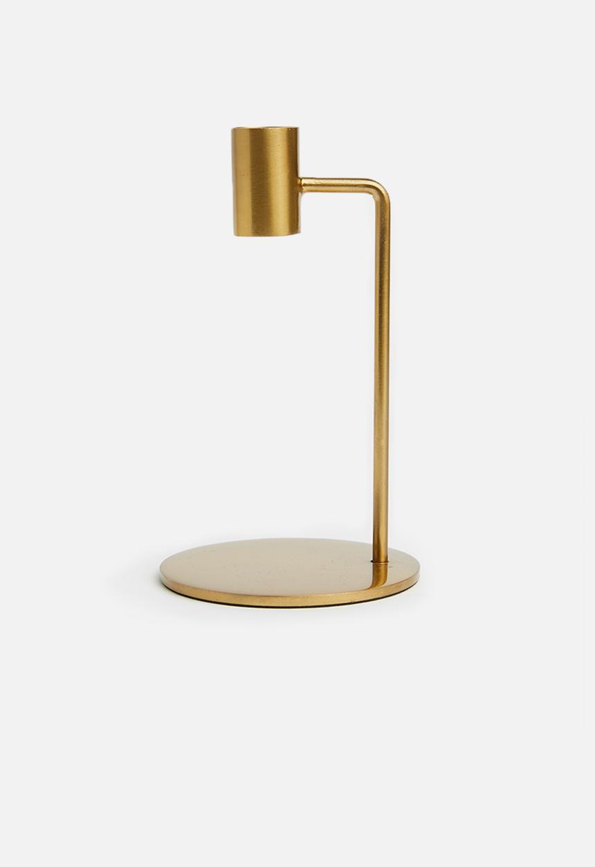 Sixth Floor - Niko candle holder - gold