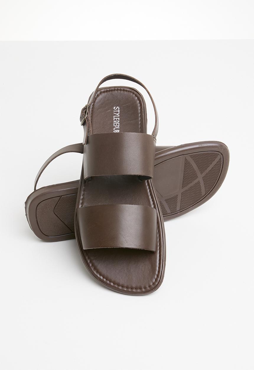 STYLE REPUBLIC - 2 Bands sandals - brown