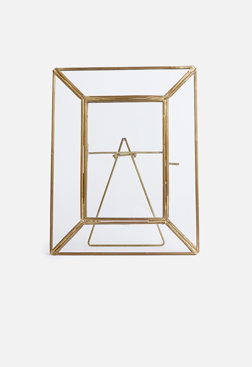 Sixth Floor - Ida photo frame - gold