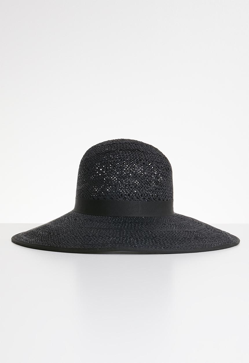 Superbalist - Twiss black trim hat - black