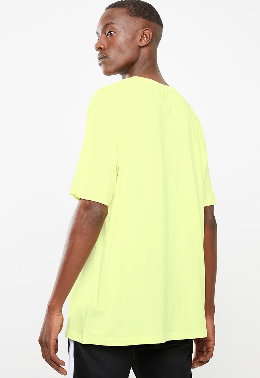 Superbalist - Printed loose fit tee - lime