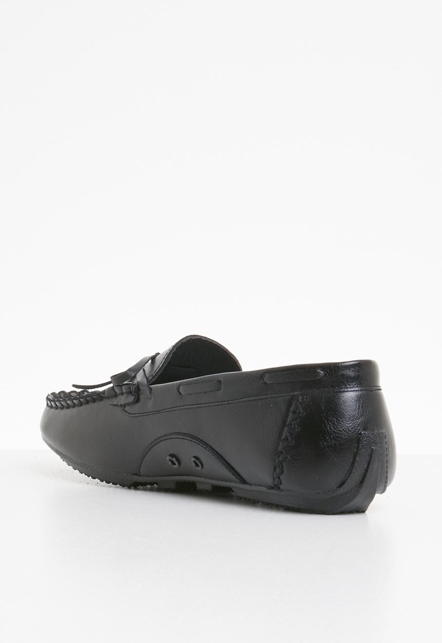 STYLE REPUBLIC - Bonded leather loafers - black