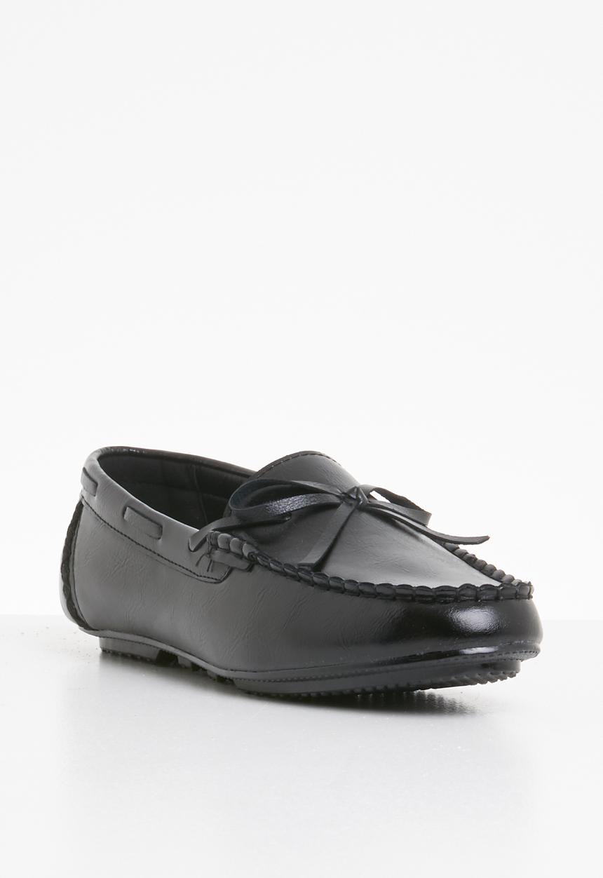 STYLE REPUBLIC - Bonded leather loafers - black