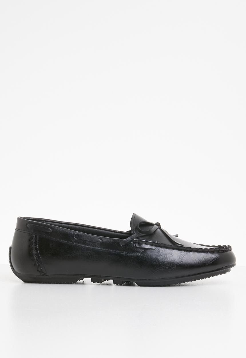 STYLE REPUBLIC - Bonded leather loafers - black