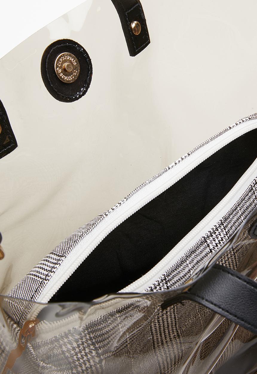 Superbalist - Nina clear bag - black