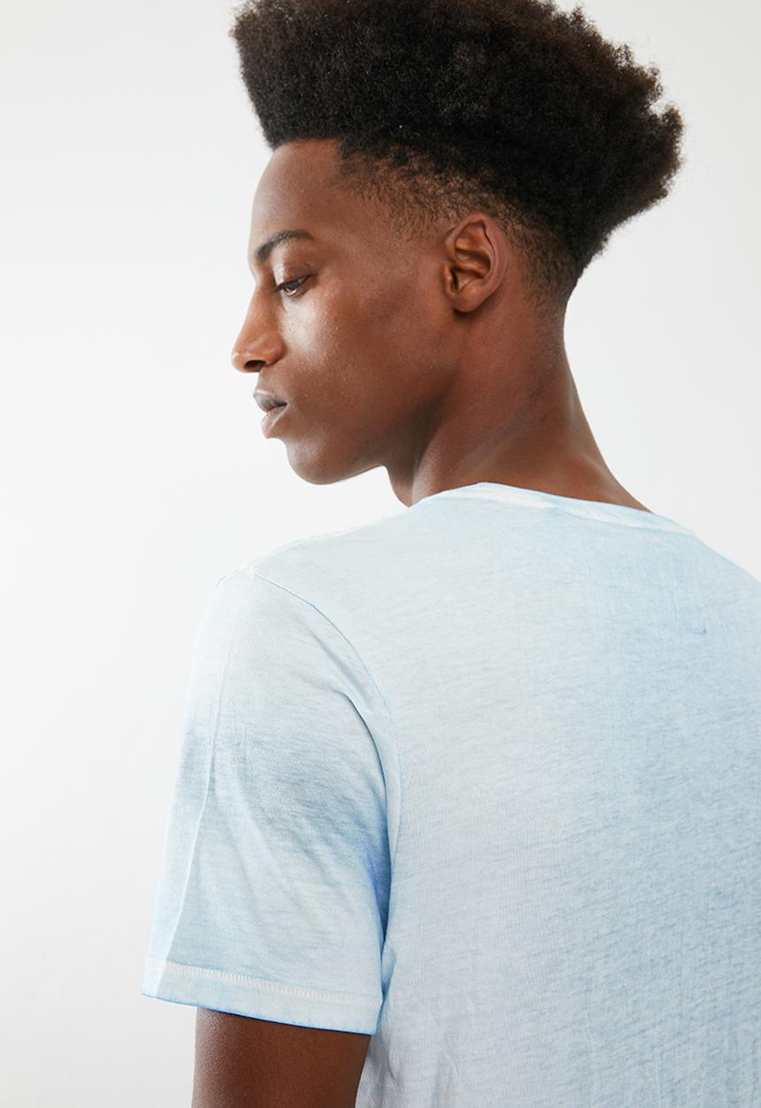 STYLE REPUBLIC - Pigment wash tee - blue