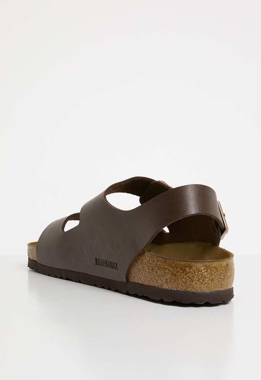 Birkenstock - Milano birko-flor regular - dark brown