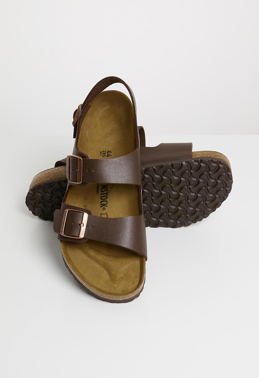 Birkenstock - Milano birko-flor regular - dark brown