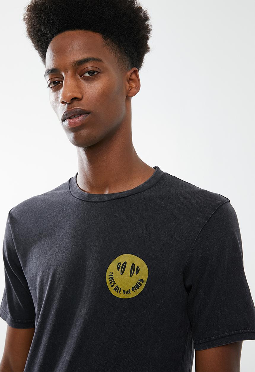 Cotton On - Tbar short sleeve tee 2 - black