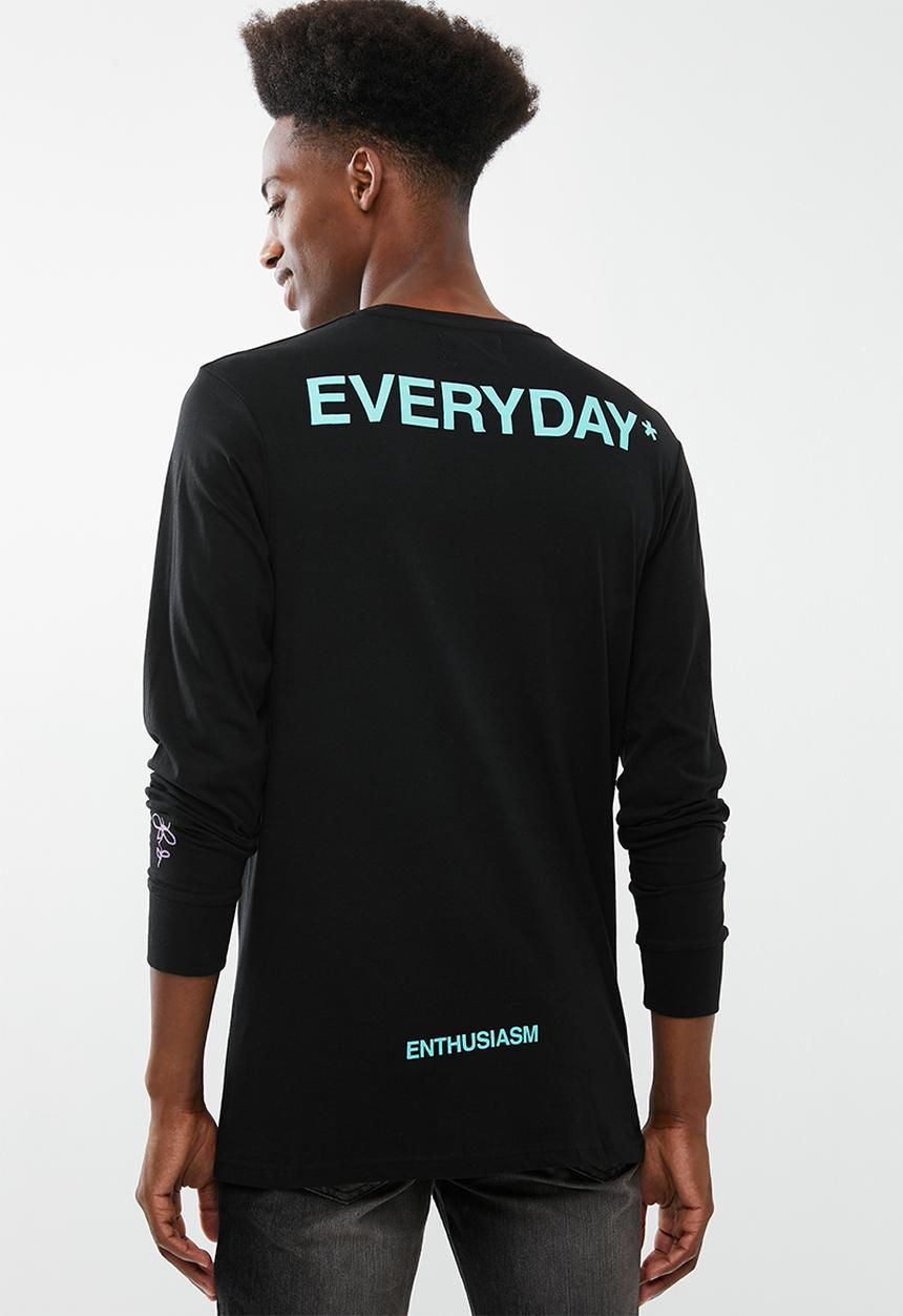 Cotton On - Tbar tee - black