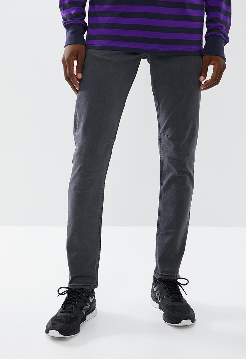 Cotton On - Tapered leg denim jeans - grey