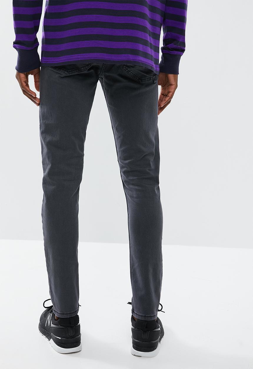 Cotton On - Tapered leg denim jeans - grey