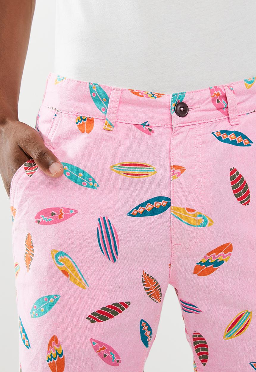 STYLE REPUBLIC - Printed shorts - pink