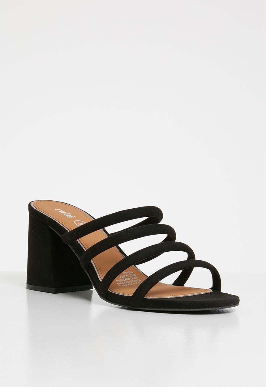 Cotton On - Conga tubed mule heel - black