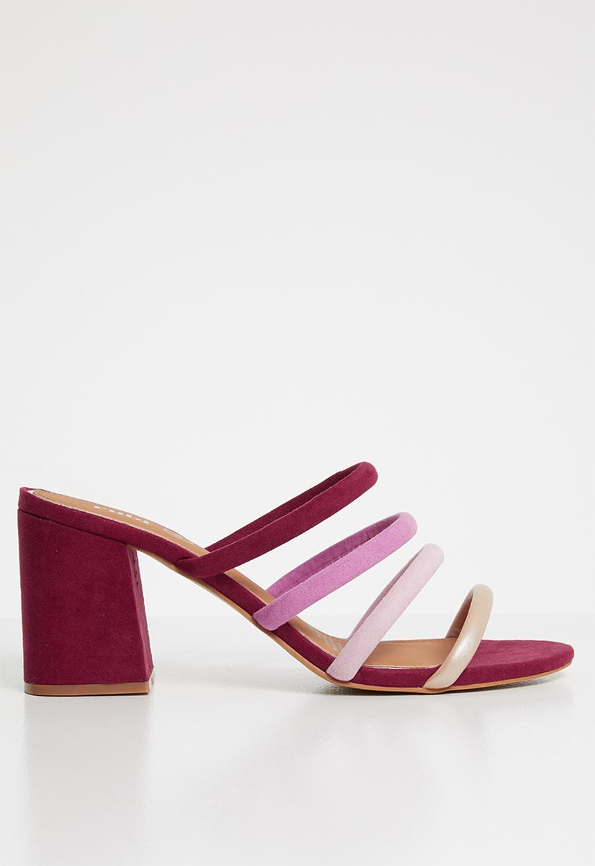Cotton On - Conga tubed mule heel - pink