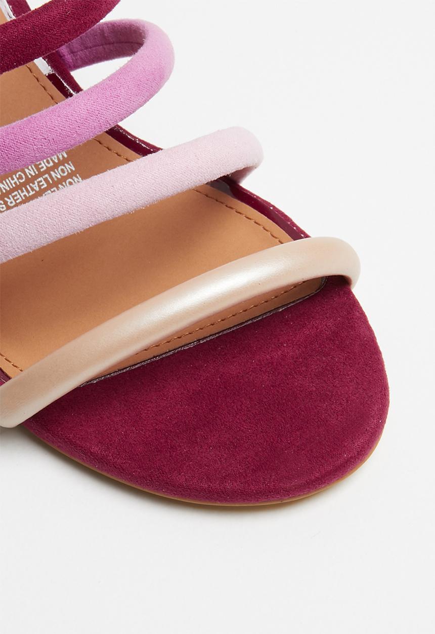 Cotton On - Conga tubed mule heel - pink