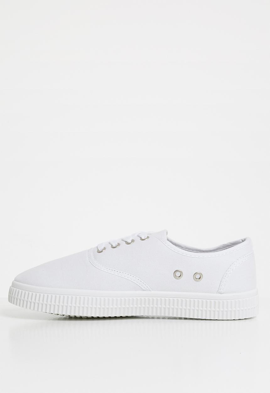 Cotton On - Casey creeper plimsoll - white