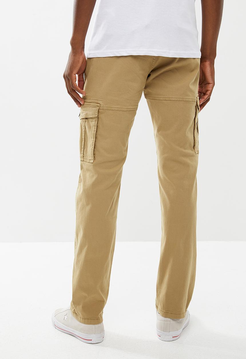 STYLE REPUBLIC - Cargo chino pants - brown