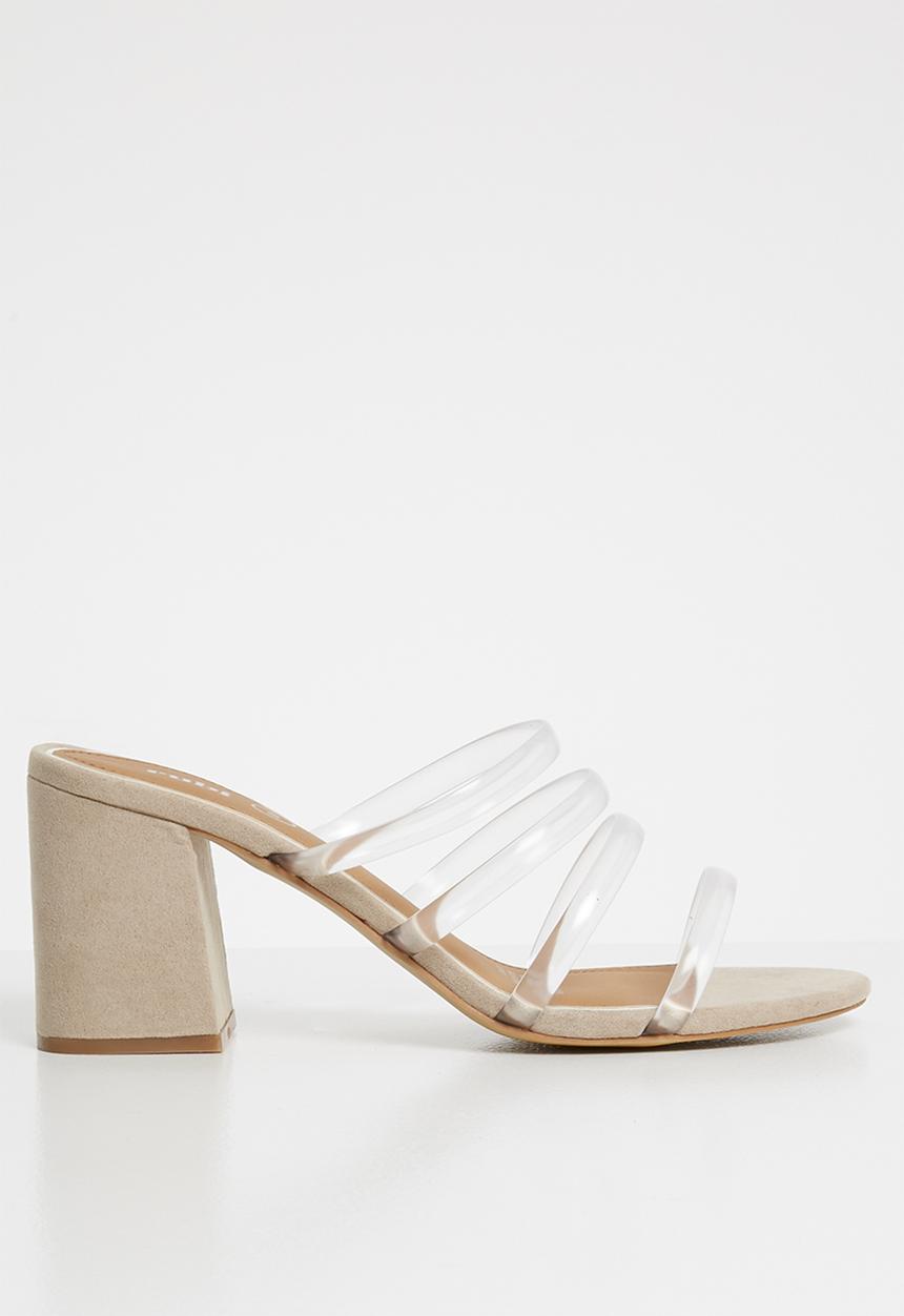 Cotton On - Conga tubed mule heel - neutral
