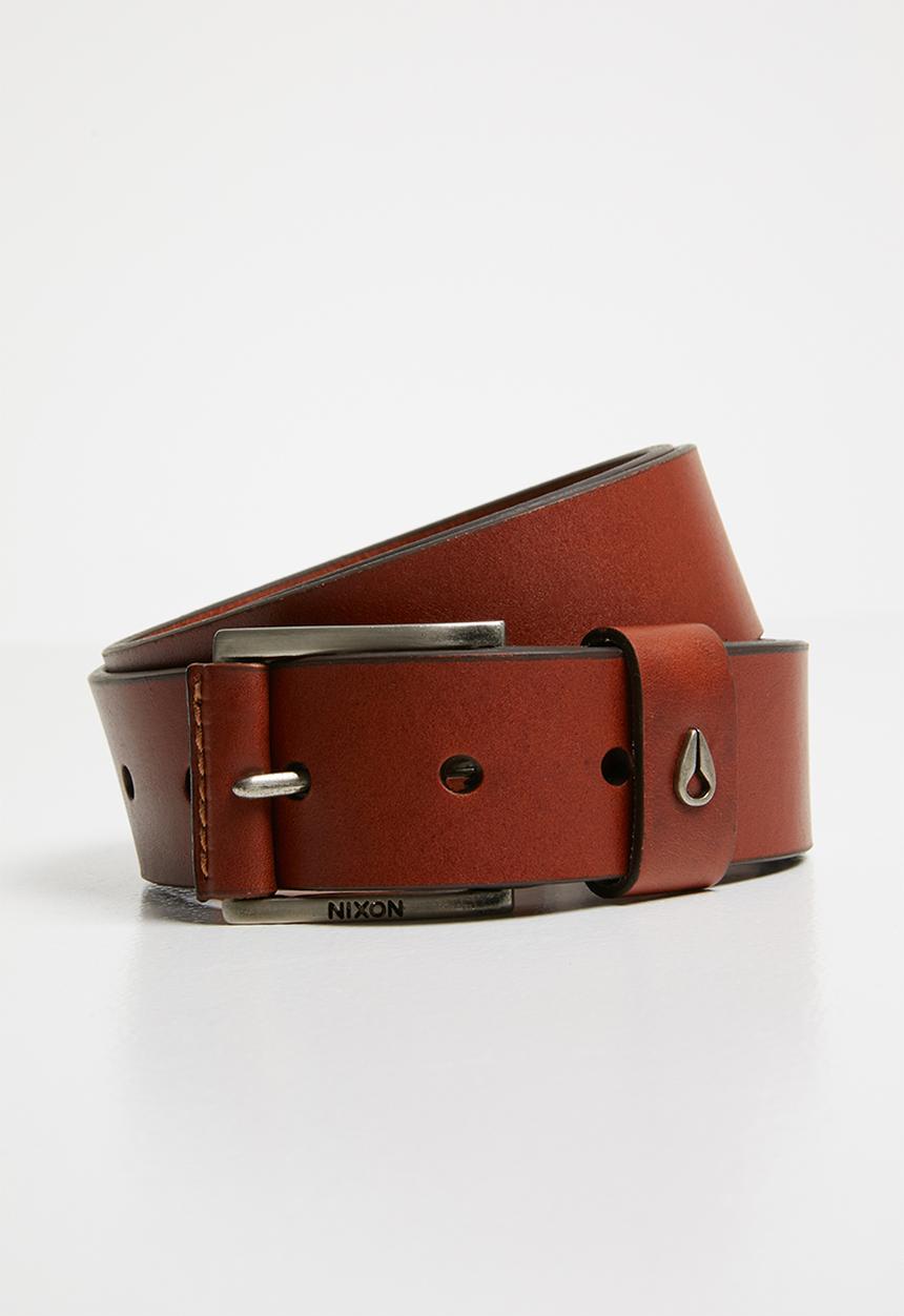 Nixon - Americana slim belt II - tan