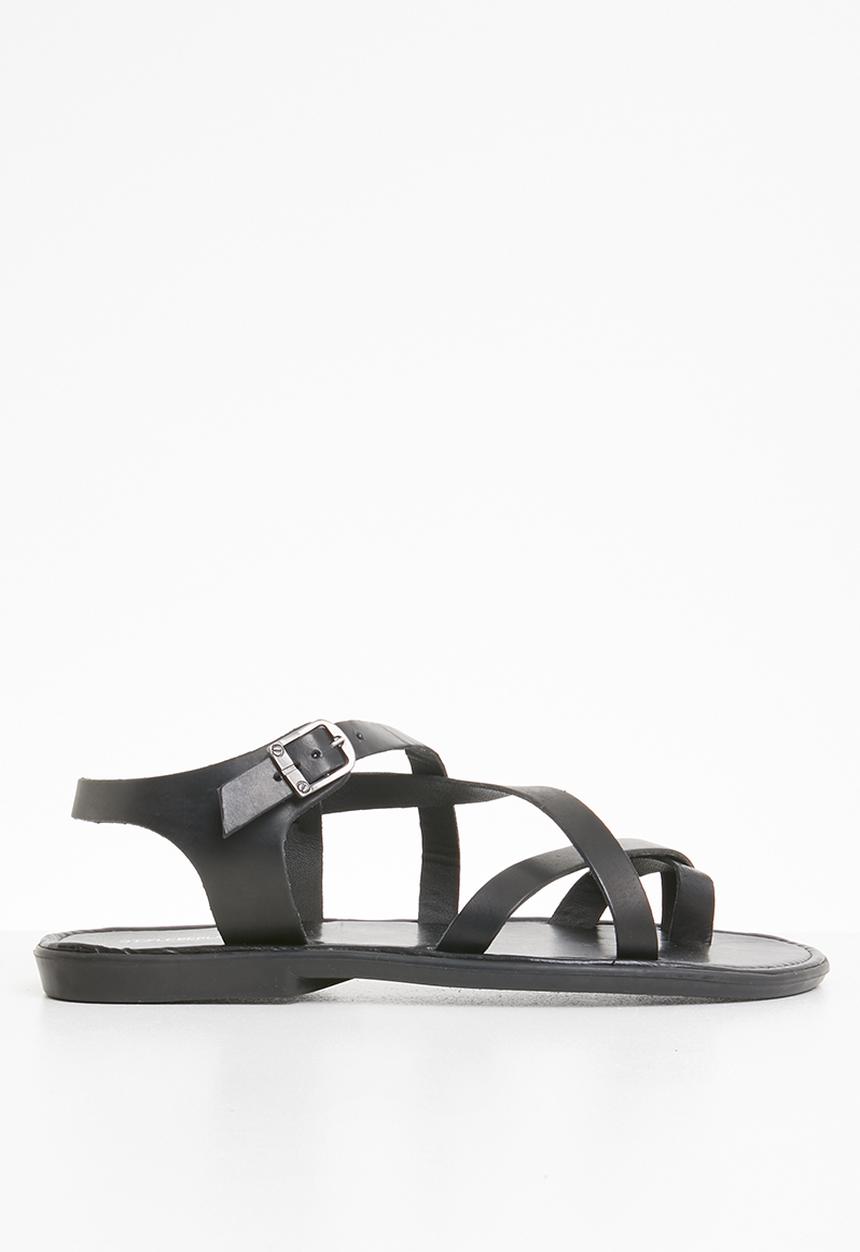STYLE REPUBLIC - 2 Criss cross sandals - black
