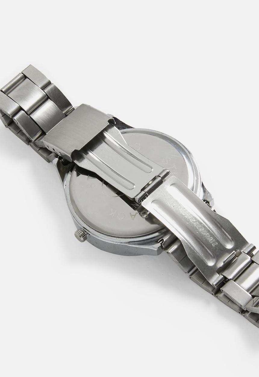 STYLE REPUBLIC - Round analogue watch design - silver