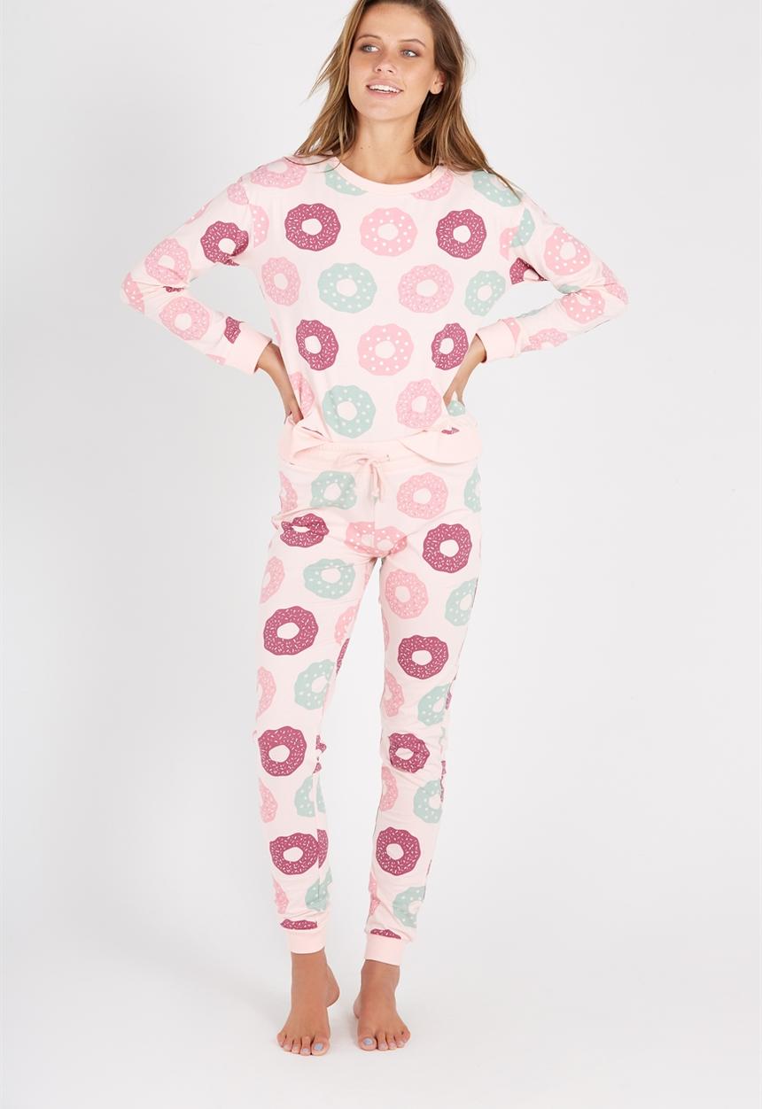 Supré  - Printed slouchy sleep top - pink