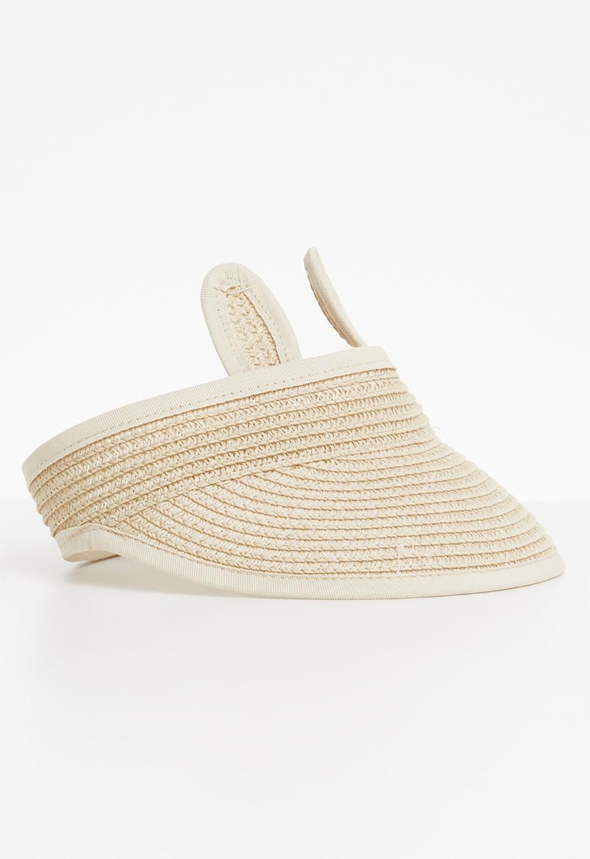 Superbalist - Kids girls ear straw hat - beige