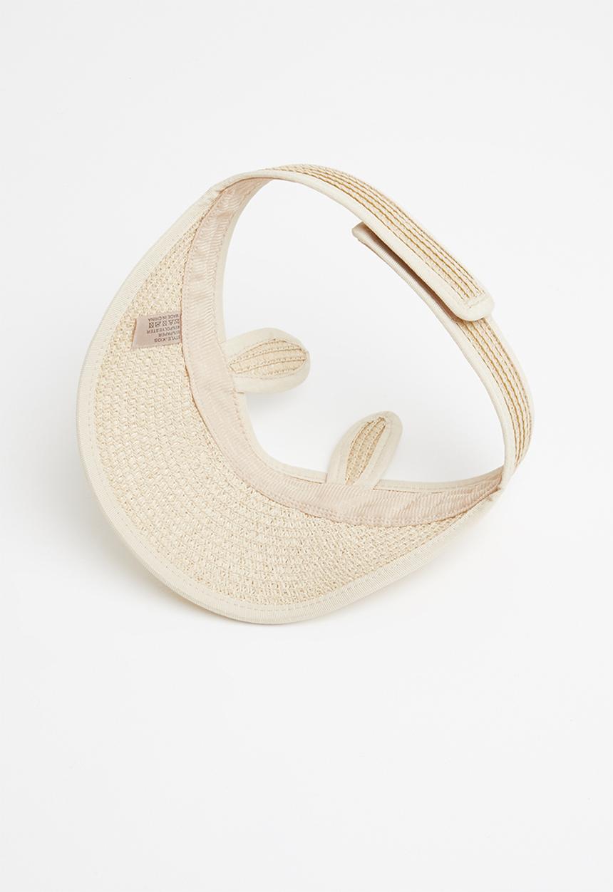 Superbalist - Kids girls ear straw hat - beige