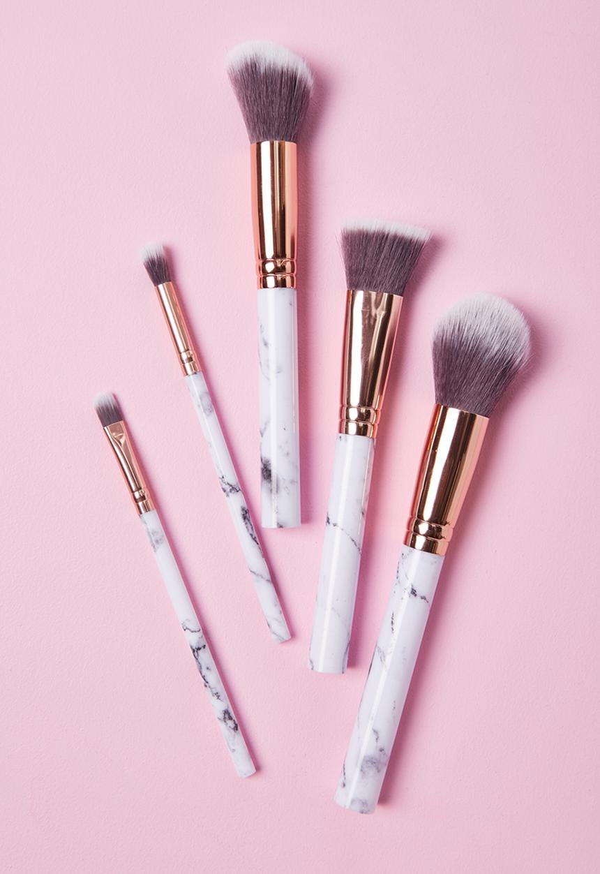 Supré  - Make up brushes - black & white 
