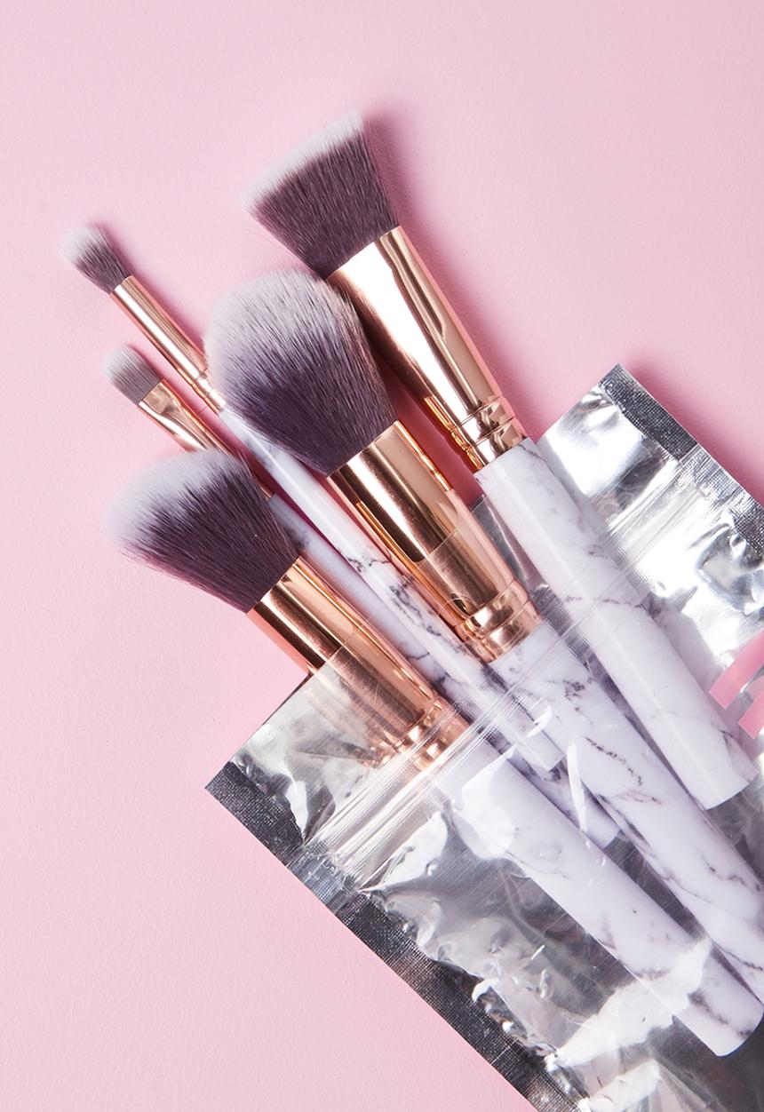 Supré  - Make up brushes - black & white 