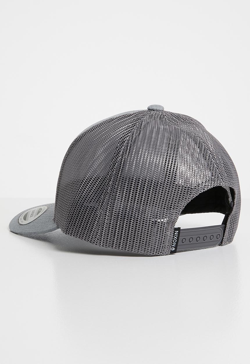 Nixon - Iconed trucker cap heather - grey