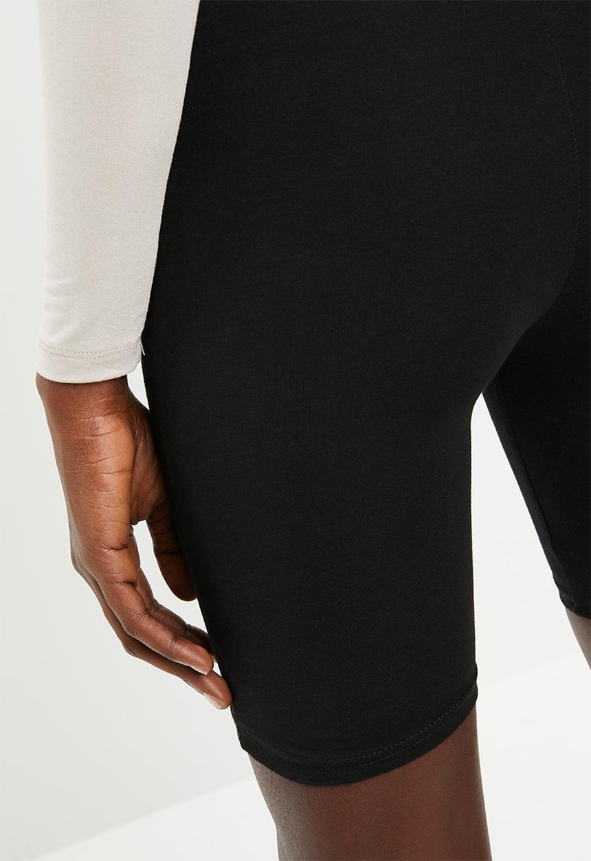 Superbalist - 2 pack bicycle shorts - black