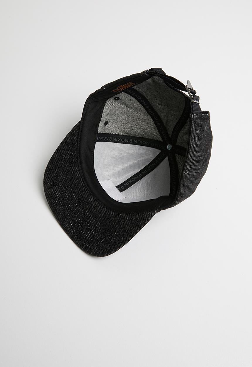 Nixon - Mason strap back cap - black
